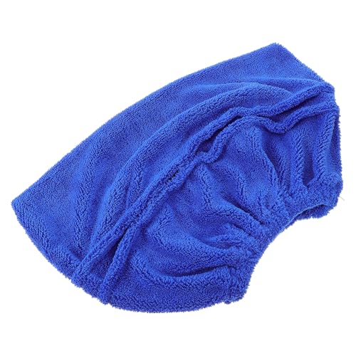 IWOWHERO Funda para Escoba de Barrido en Tela Azul, Paño Reutilizable y Lavable, Accesorio para Limpieza Húmeda y Seca, Diseñado para Uso Doméstico y Limpieza de Suelos