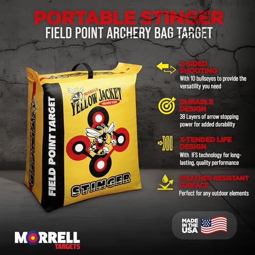 Morrell Yellow Jacket Stinger, Field Point Outdoor Backyard Archery Target - image 2