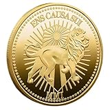 VOPETHOR John Wick Continental Sammelmünze aus Metall in schützender Kunststoffbox