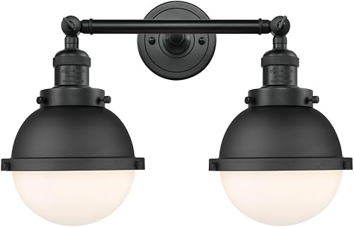 Innovations 208-BK-HFS-61-BK-LED tocador de baño LED de Franklin Restoration Collection