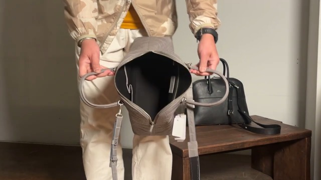 Amazon | M.U.L. MUL079 round tote M ラウンドトート スクラッチ型