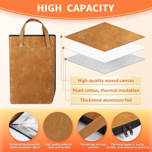 Sac de repos de viande Barbecue Heat Pro marron réutilisable - 5
