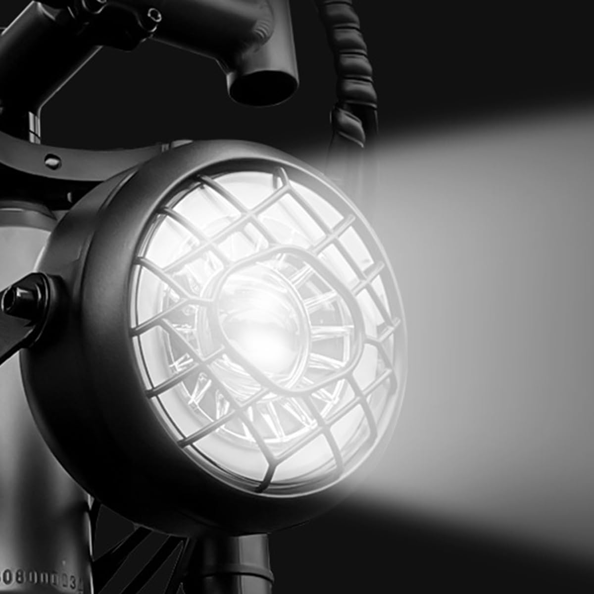 eBike Bike Head Light Night Driving 3 Pin Connector LED Bike Light 24V 36V 48V 52V IPX4 Waterproof Super Bright LED Bike Headlights