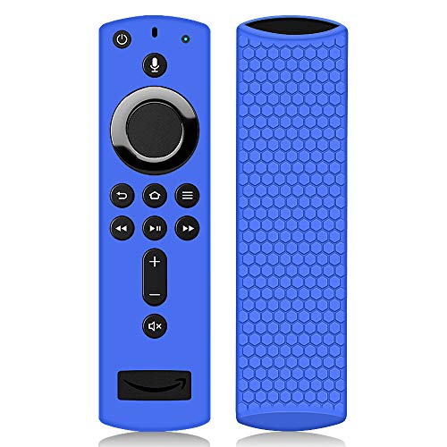 Remote Case/Cover for Fire TV Stick 4K, Protective Silicone Holder Lightweight [Anti Slip]