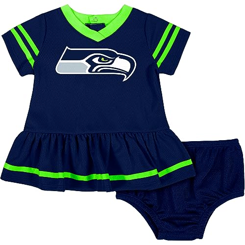 Image of Gerber NFL Baby-Girls NFL Team Jersey Dress and Diaper Cover