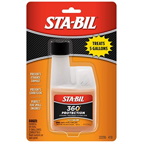 STA-BIL Sta Bil 22265 Ethanol Treatment with Performance Improver 4 oz.