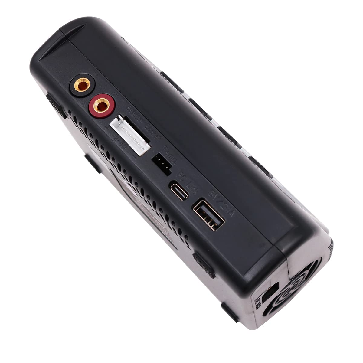Cargador de batería de polímero de Litio Cargador de Equilibrio Cargador de Control Remoto Entrada de CA/CC Potencia de Carga Ajustable, para 1/10 RC Car Drone RC Tracked Vehicle