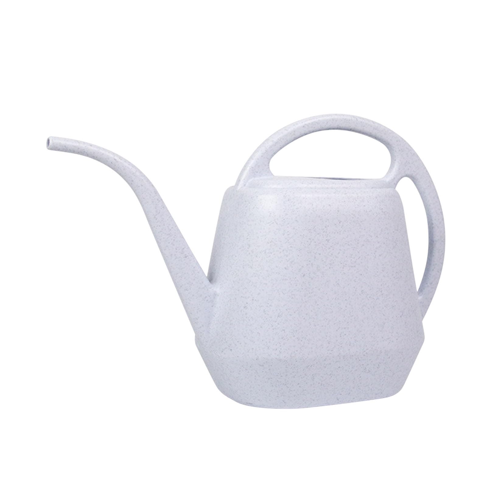 4L Watering Can for Indoor & Outdoor Plants, Large Capacity Watering Can with Long Spout for Precise Watering, Ideal for Gardens & Patios, Houseplants & Indoor Plants ﻿ (Grey white)