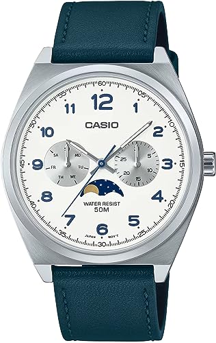 CASIO X^_[h [tFCY Moon phase AiO Y rv MTP-M300L-7AV OjbVu[U[oh zCg COf [sAi]