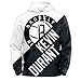 Kevin Durant Amantes Baloncesto Sudadera con Capucha, Nets de Brooklyn # 7 Chaqueta con Capucha de Manga Larga Pop Unisex (Color : Black(A), Size : L)