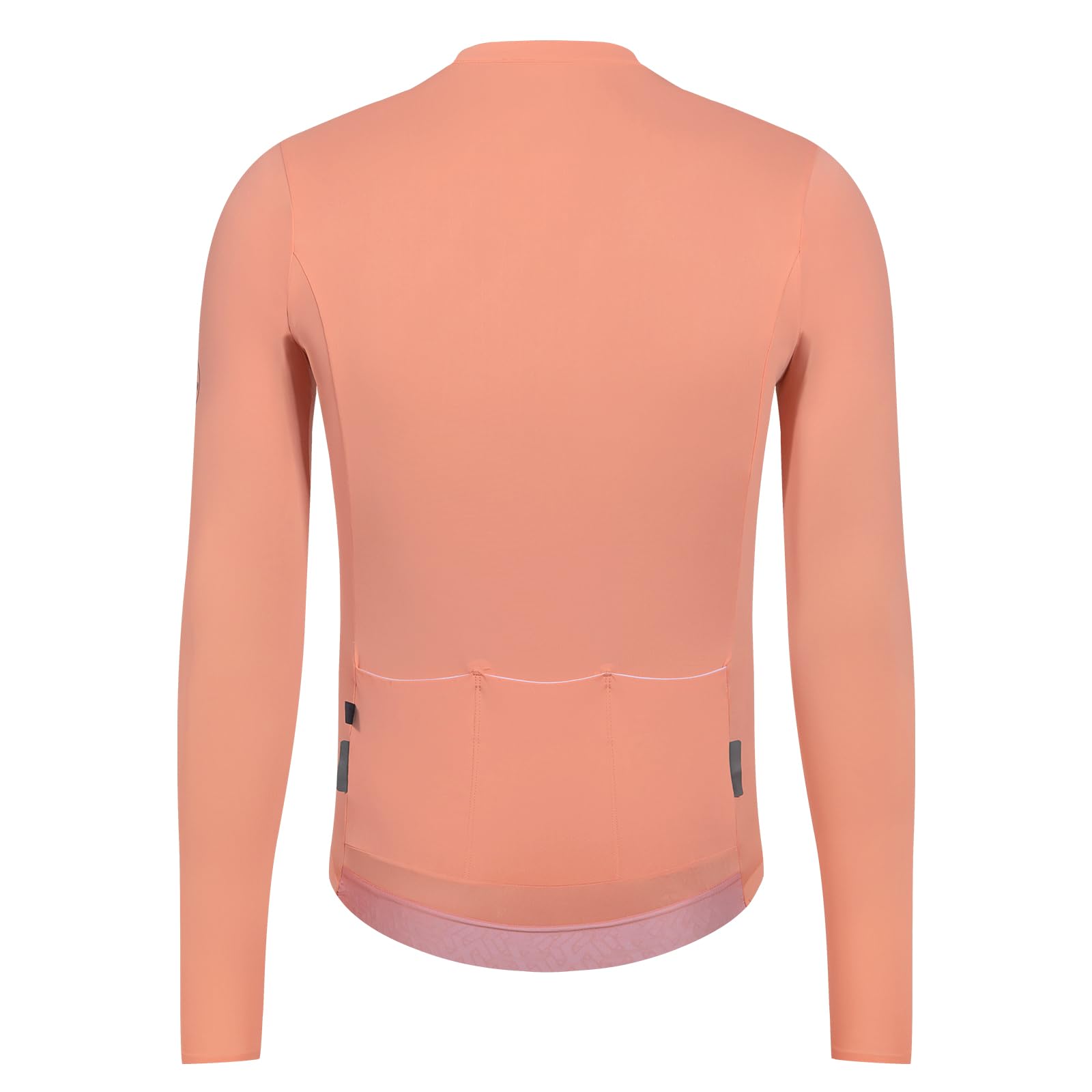 Santic Maglia da ciclismo da uomo, traspirante, a maniche lunghe, da ciclismo, con 3 tasche