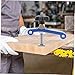 Zerodeko 1Pc Woodworking T Track Clamp Hold Down Clamp for T Slot Platen Convenient Woodworking Tool for Carpentry and Metalworking Applications