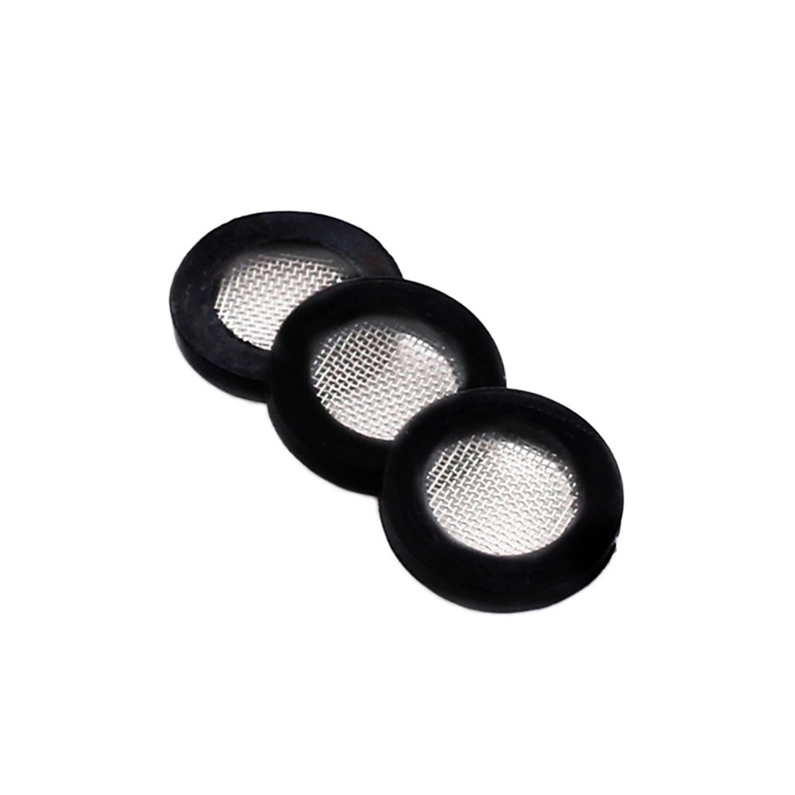 Arandelas de goma Junta tórica de goma 10PCS 11/13/15/19/21/24/37MM Junta de goma con filtro de cabezal de ducha de red Sello de manguera de plomería Pieza de repuesto for grifo(16MM)(24MM)
