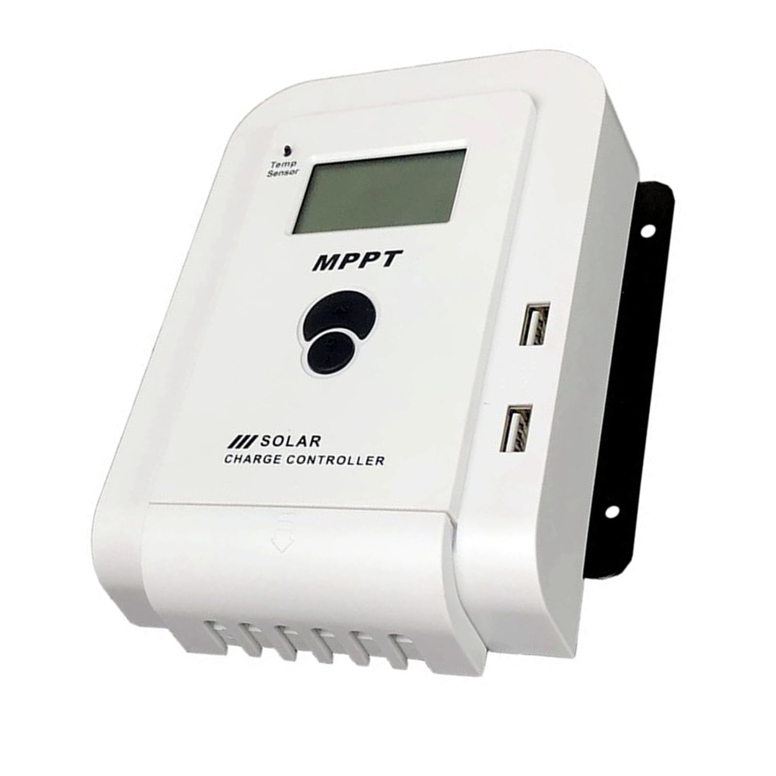 Intelligent Solar Cell Maintainer with LCD Monitor and Various Security Features for Efficient Power Management Smart MPPT Solar Device
