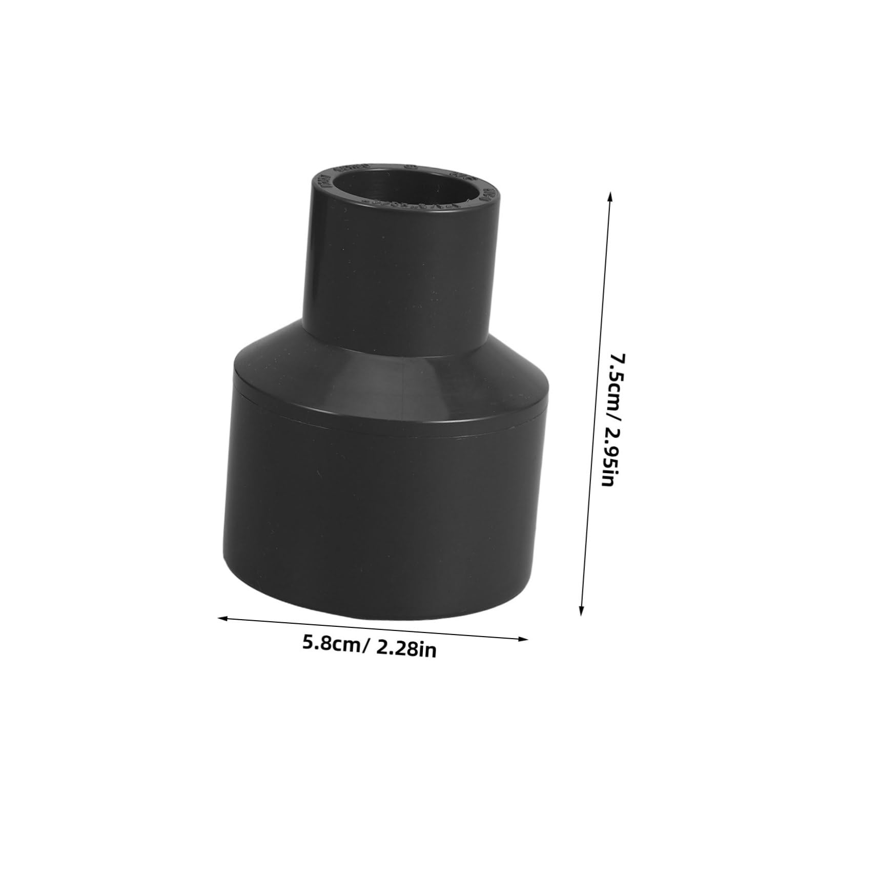 Adattatore Riduttore per Tubo in Pvc Sch80, 10 Pezzi, Installazione Rapida, Resistente alla Pressione, per Collegamenti Versatili in Giardino e Industria