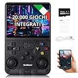 R36s Console Portatile Retro, Retro Console con oltre 18.000 Giochi Integrati, Schermo HD 4 Pollici, Emulatore Console Retro, Game Stick, RetroBits GameStick, Compatibile con Game Boy e Gameboy