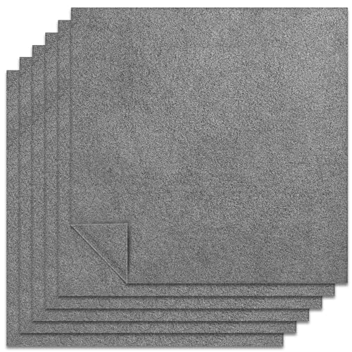 VEVOQIM Pack of 6 Thickened Magic Cleaning Cloths, Reusable Microfibre Cloths, Super Absorbent, Magic Cleaning Cloth, Microfibre Cloths for Kitchens, Glass, Cars, Bathrooms