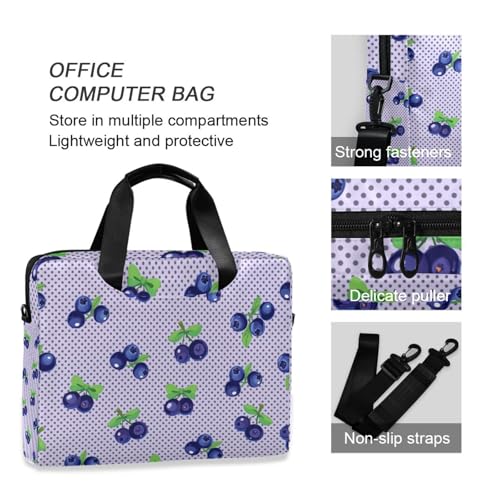 Funda para portátil ALAZA 13-15.6 pulgadas patrón morado miniatura 6