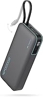 Vista 1 de CUKTECH 45W Power Bank 20000mAh, Portable Travel Charger Built-in USB C Cable, Fast Charging Battery Pack for iPhone 16/15/14/13, iPad, Samsung