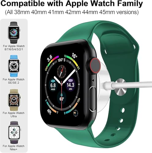 Image of Apple Watch Charger Magnetic Charging Cable,[USB C Port] Wireless Charging Cable Compatible with iWatch Series Ultra /10 /9 /8 /7 /6 /SE /SE2 /5 /4 /3 /2[3.3FT /1M],White