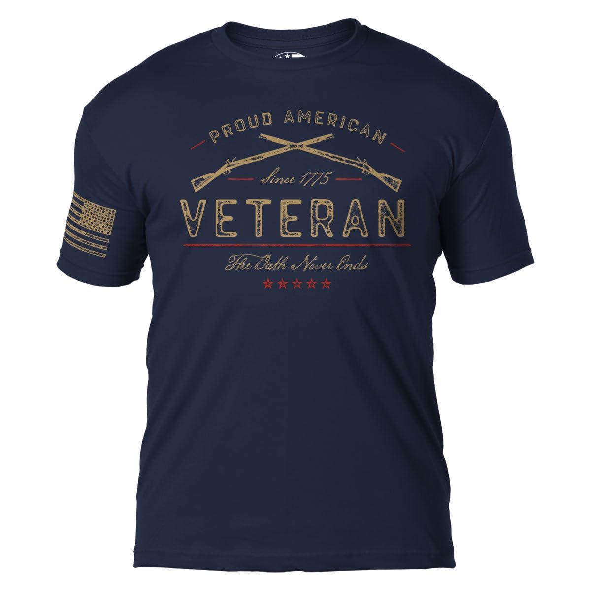 7.62 DesignU.S. Military Veteran Men's T-Shirts