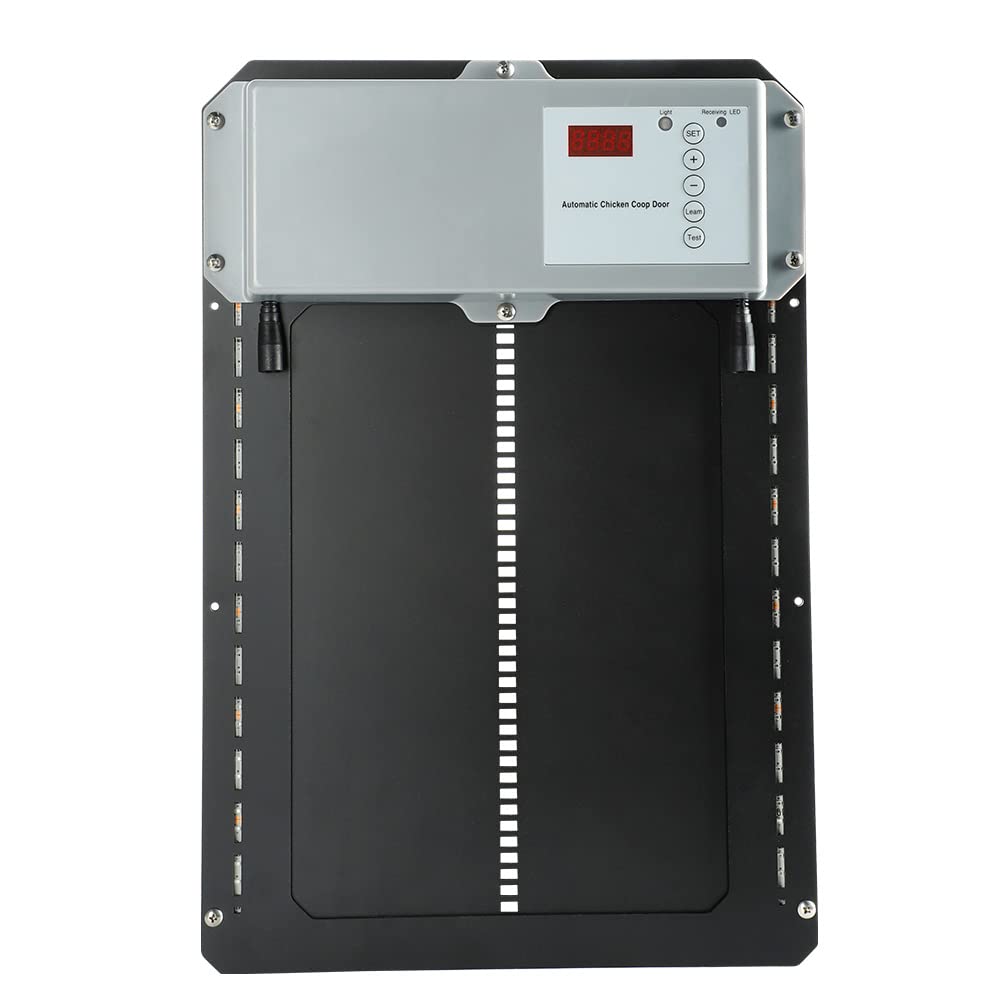 Buy Toriexon Automatic Chicken Door Coop Opener Waterproof Black