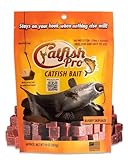 Catfish Pro Bloody Skipjack Bait - 10oz Bag with 80pcs | Irresistible Scent for Catfish | Mess-Free, Stays On Your Hook When Nothing Else Willl | Great for Rod, Reel, Trotline, & Yoyos