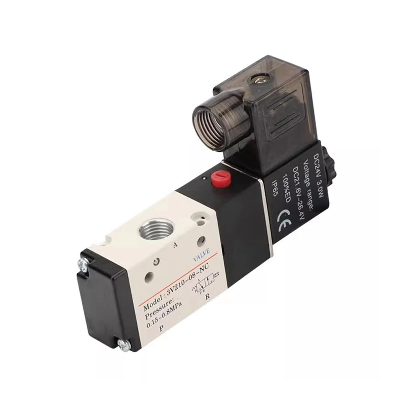 Vanne pneumatique 3V110-06NCB/A/C haute durabilité pour automatisme 24V