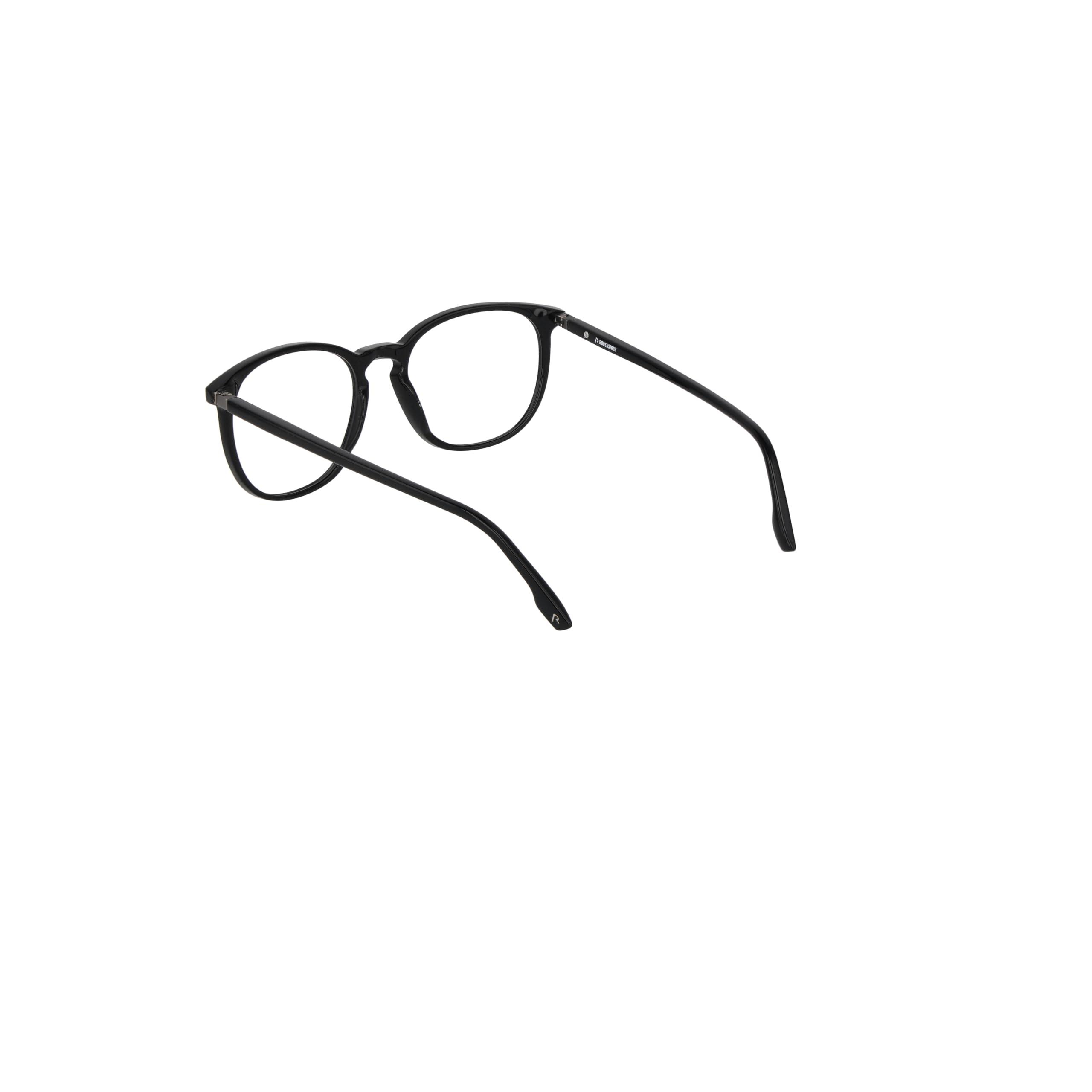 Rodenstock PANTOS Azetat Brillen in Black, Dark Grey für Herren, Brille mit Sehstärke, optional mit Sonnenbrillen tönung oder Blaulichtfilter (Modell R5359)