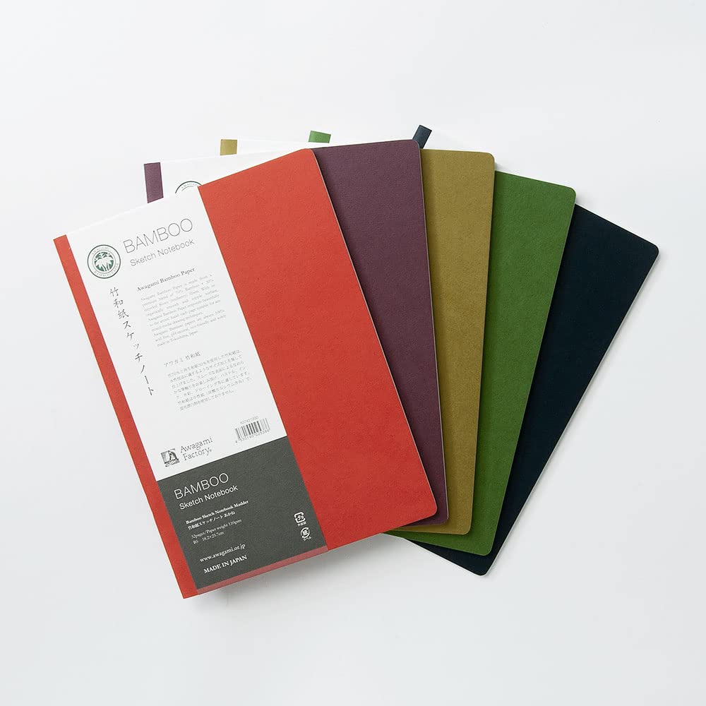 Amazon.co.jp: アワガミファクトリー 竹和紙スケッチノート B5サイズ