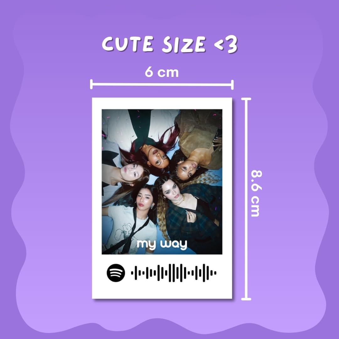 Katseye Photocards | Katseye Songs Mini Poster Kit (Set of 18) | Gnarly, Debut, Gameboy, Internet Girl Songs Compact Size (8 x 6 cm) Posters for Phone Accessories, room decoration (C_070) 3