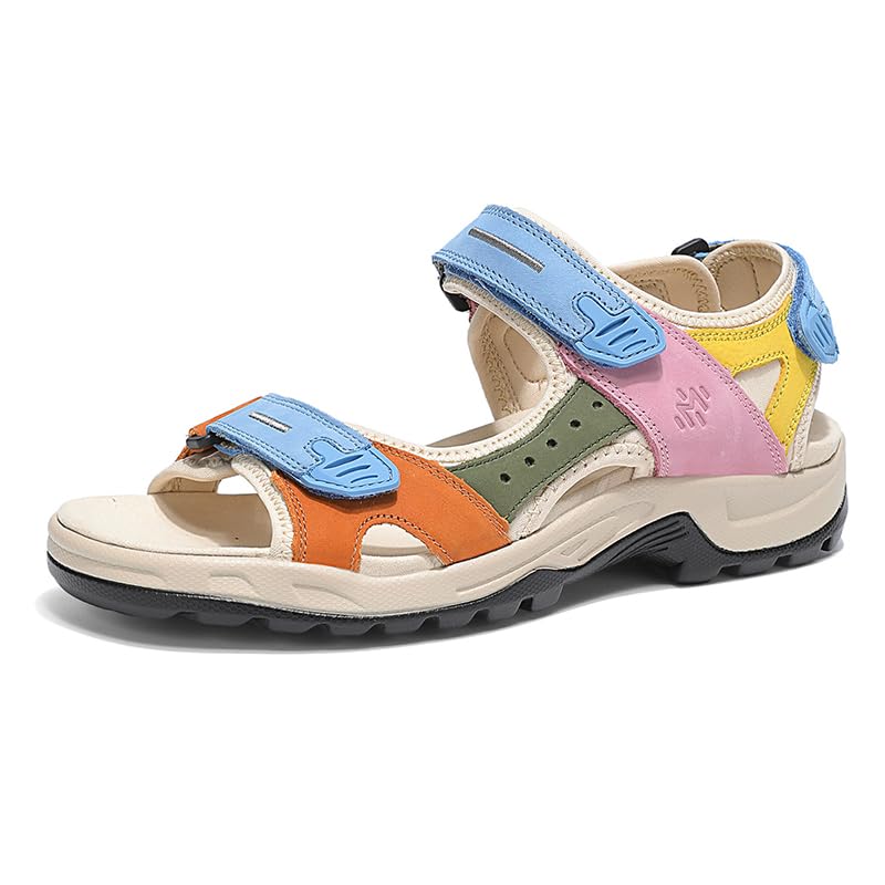 Men's AND Women's Hiking Sandals - Adjustable Straps, Arch Support, Outdoor Athletic Water Shoes