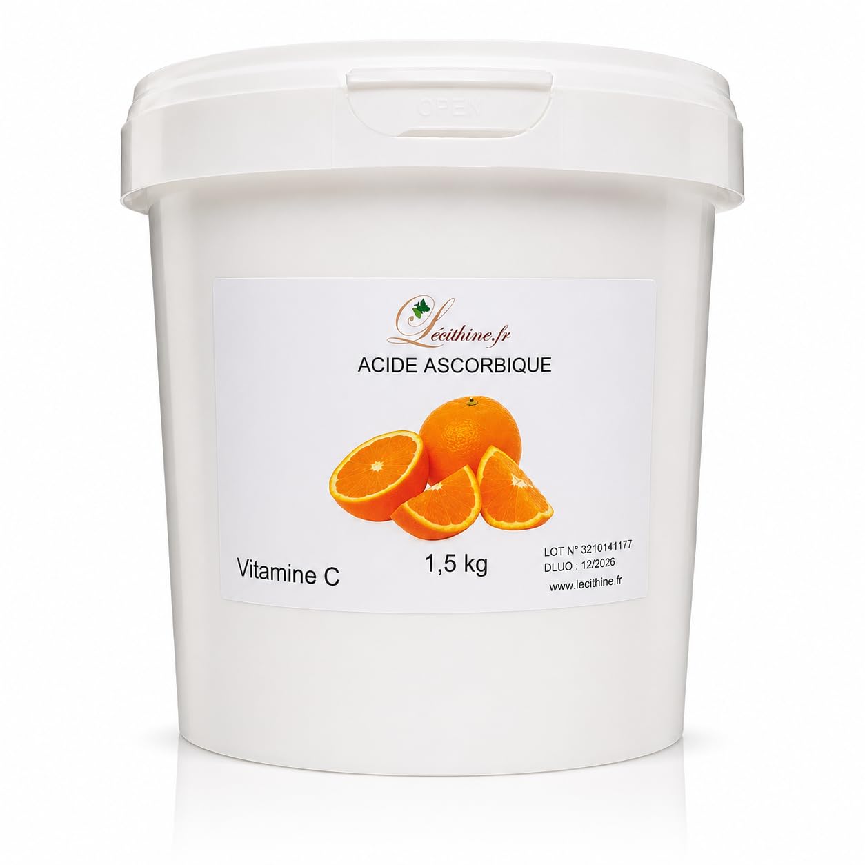 ÁCIDO ASCÓRBICO EN POLVO 1,5 Kg, VITAMINA C