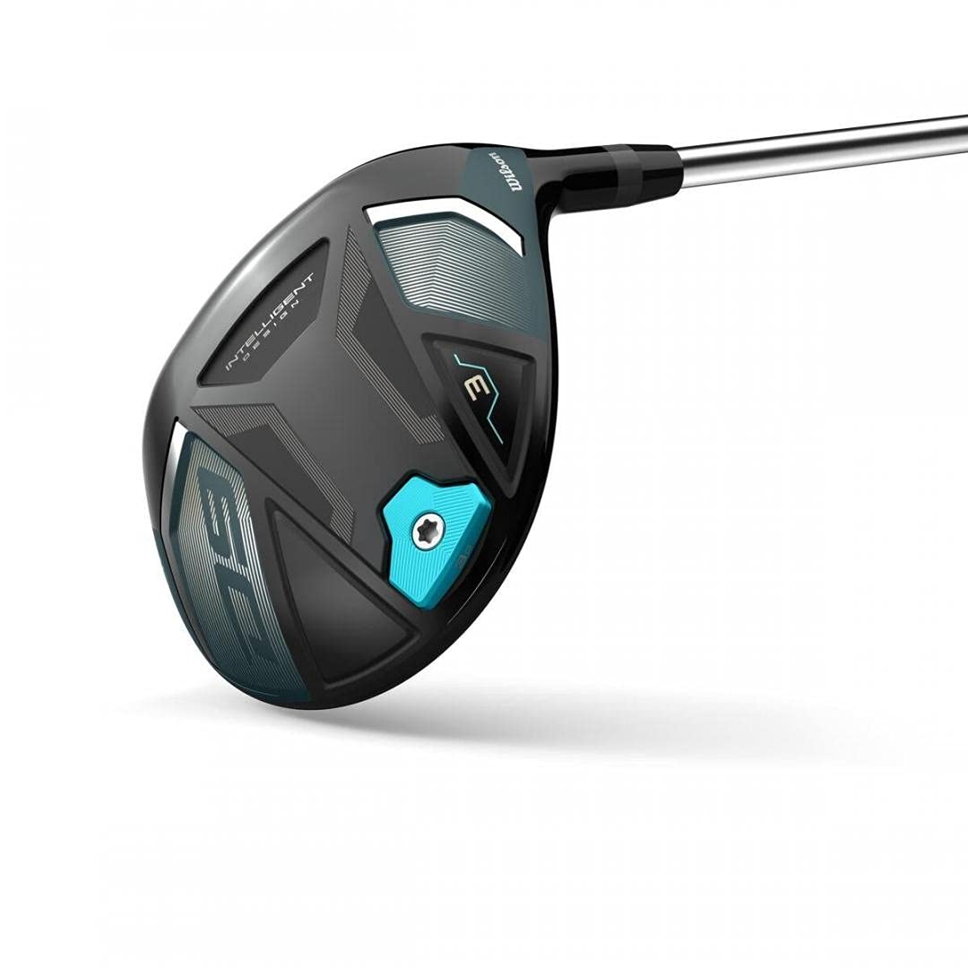 Wilson Staff Club de Golf, D9 Bois de Parcours Fairway 5, Femmes, 18,5° Loft, L-Flex, Droitiers, Noir/Bleu, WGW470065