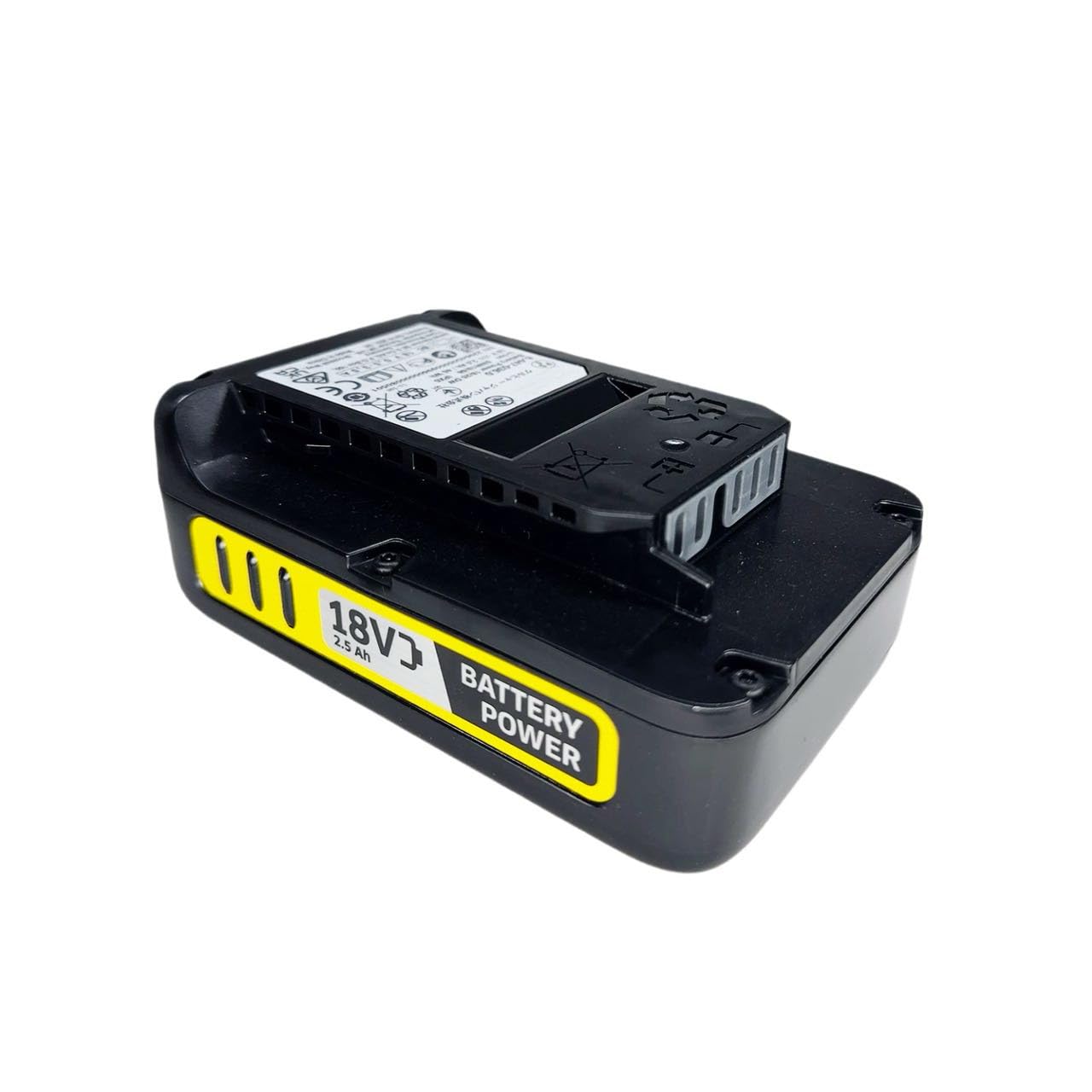Batería de repuesto de 18 V y 2,5 Ah para batería Karcher, compatible con todos los dispositivos de la plataforma de batería Kärcher de 18 V