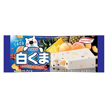 Amazon.co.jp: [アイス] 丸永製菓 白くまバー 90ml×24個 : 食品