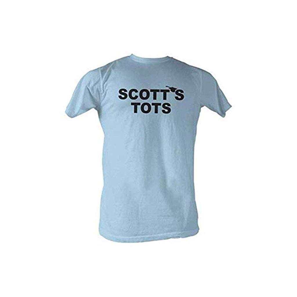 The Office Scott's Tots Light Blue Adult T-Shirt Tee