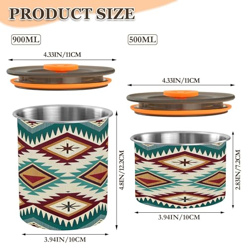 Envase hermético para café Kigai de acero inoxidable 17 oz miniatura 3
