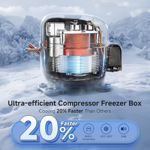 Portable Solar Camping Refrigerator