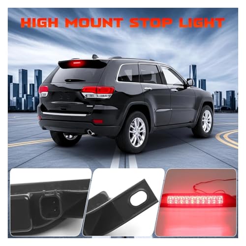 Troisième feu stop arrière pour voyager en Dodge Durango sécurisé