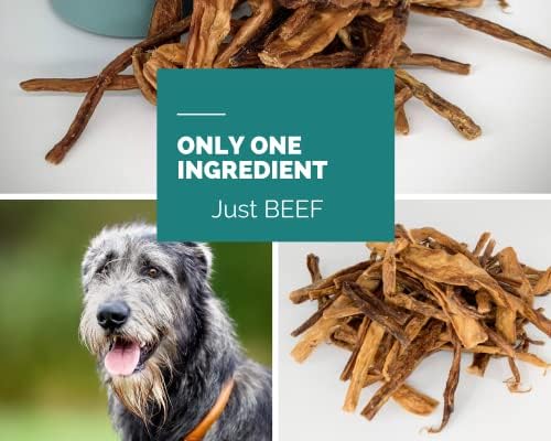 PawGang - Soft Buffalo Sticks 200g - 100% Natural EU Sourced Treats for Dogs Puppies Young Adult Old Small Large Dog - Air Dried Chews Snacks - Healthy Hypoallergenic - Low Fat Grain Free - BARF Raw