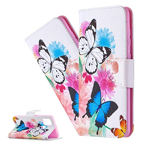 LEMAXELERS Carcasa Nokia G21 / Nokia G11,Funda Nokia G21 Pintura Dibujo Carcasa de Tipo Libro con Ranuras para Tarjetas de Soporte y Solapa con Cierre magnético Case,BF Blue Die