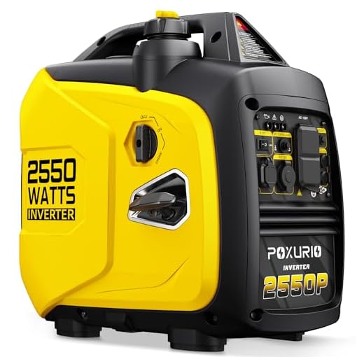 POXURIO 6000 Watt Dual Fuel Inverter Generator, Gas Propane Powered Generator Super Quiet, Remote Start/CO Sensor/RV Ready/EPA/Carb for RV, Camping and Home