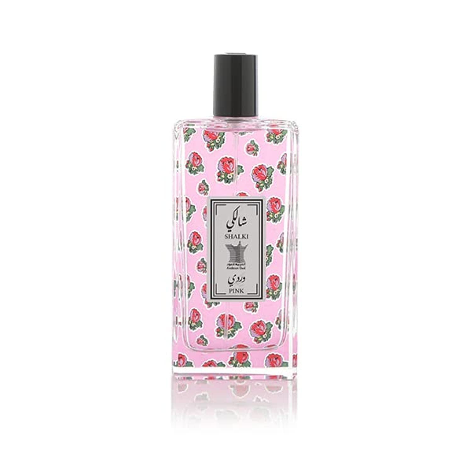Arabian Oud SHALKI PINK 100 ml | Eau de Parfum Unisex | Piña, Grosella Roja, Vainilla | Aroma Floral y Oriental.