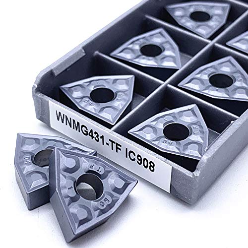 10 pcs WNMG080404 WNMG080408 Herramientas para Torno miniatura 4