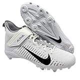 Nike Alpha Menace Pro 2 D White-Black CK4277-100 Men's Detachable Football Cleats 15 US