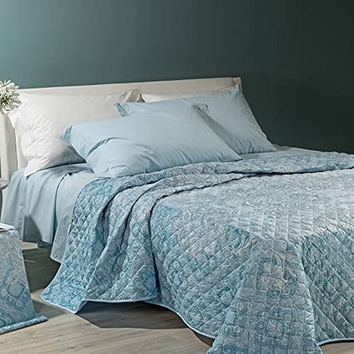 Caleffi 73024 Kim Parure de lit pour lit Double, Naturelle