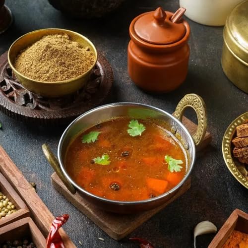Image of Sweet Karam Coffee Rasam Powder (Rasam Podi) - 180g | Authentic South Indian Spice Blend | Aromatic & Flavorful | Homemade Recipe | No Preservatives | Perfect for Traditional Rasam Preparation