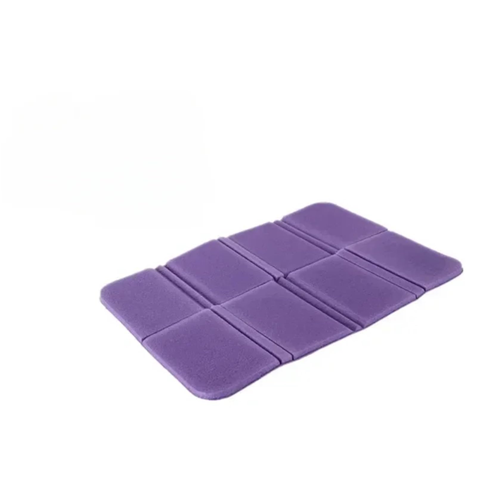 ZYAYNG Foam Folding Seat Cushion Beach Camping Mat Portable Mats For Outdoor Travel Fishing Waterproof Small Picnic Pad For Travel(PURPLE)