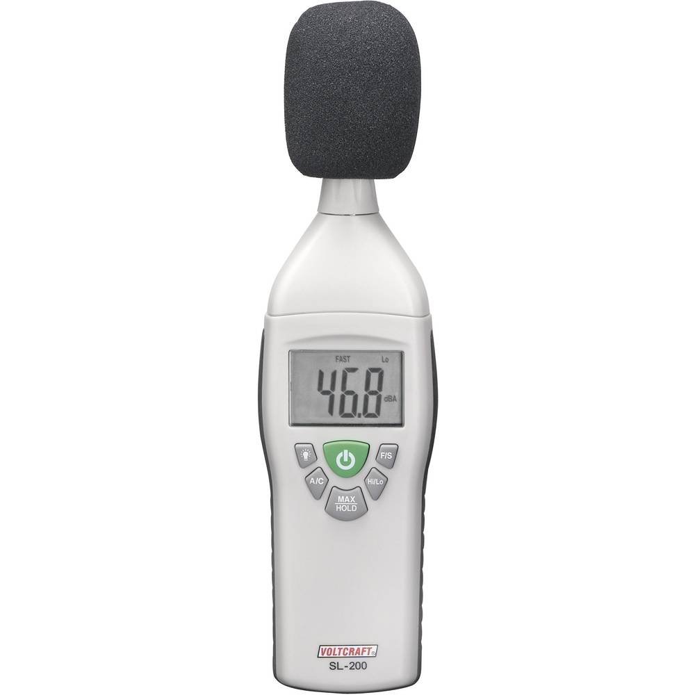 VOLTCRAFT Schallpegel-Messgerät SL-200 SE 30-130 dB 31.5 Hz - 8 kHz